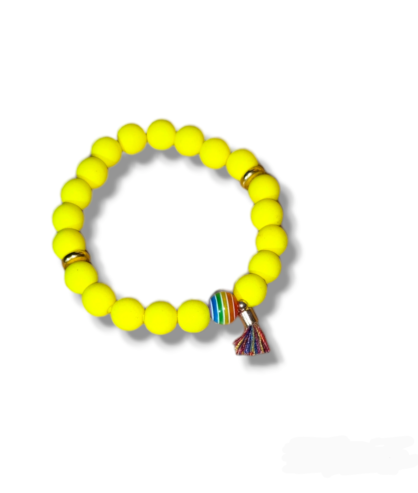 Neon Rainbow Tassle