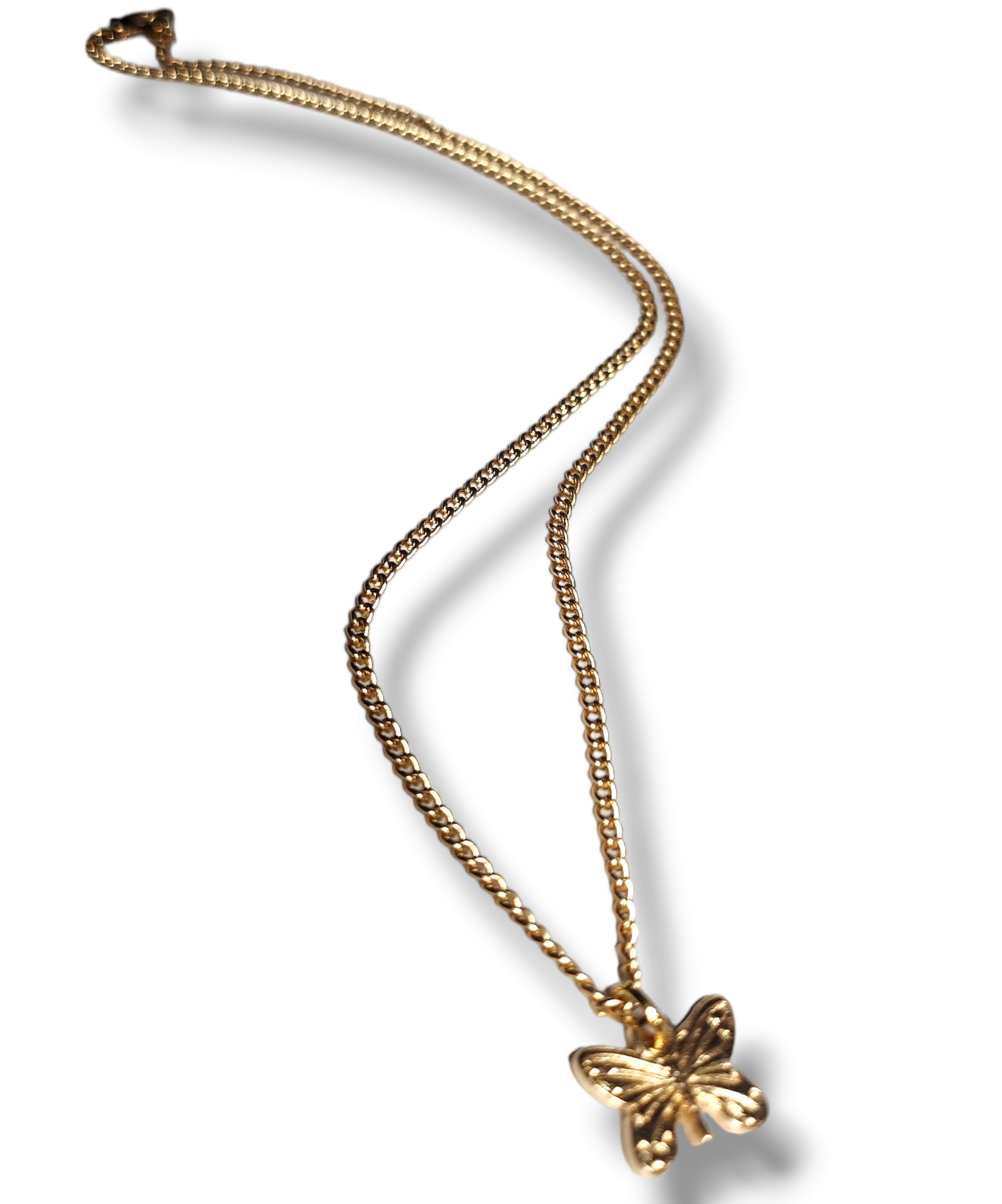 14kt Gold-Plated Link Charmed Necklace