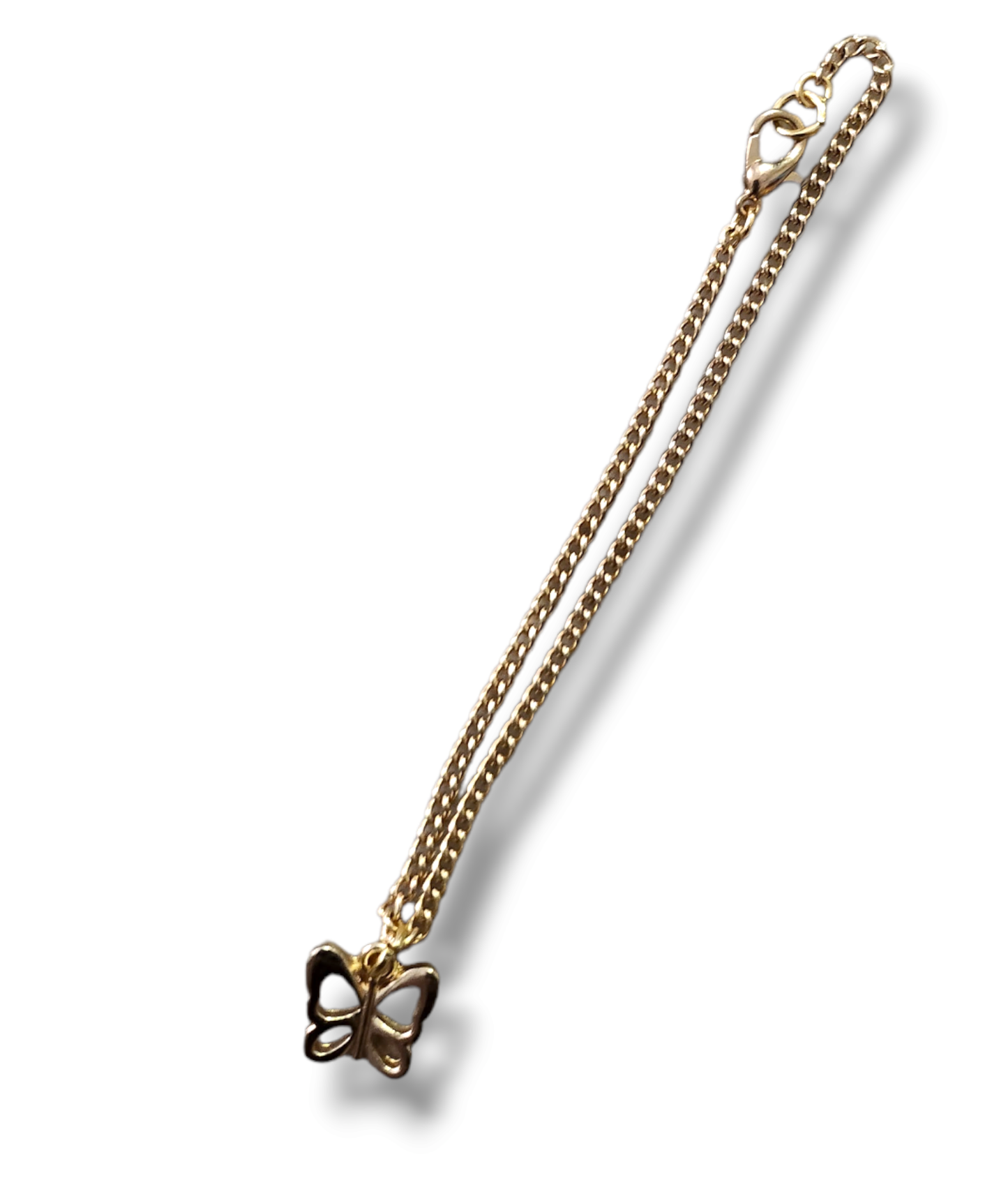 14kt Gold-Plated Link Charmed Bracelet