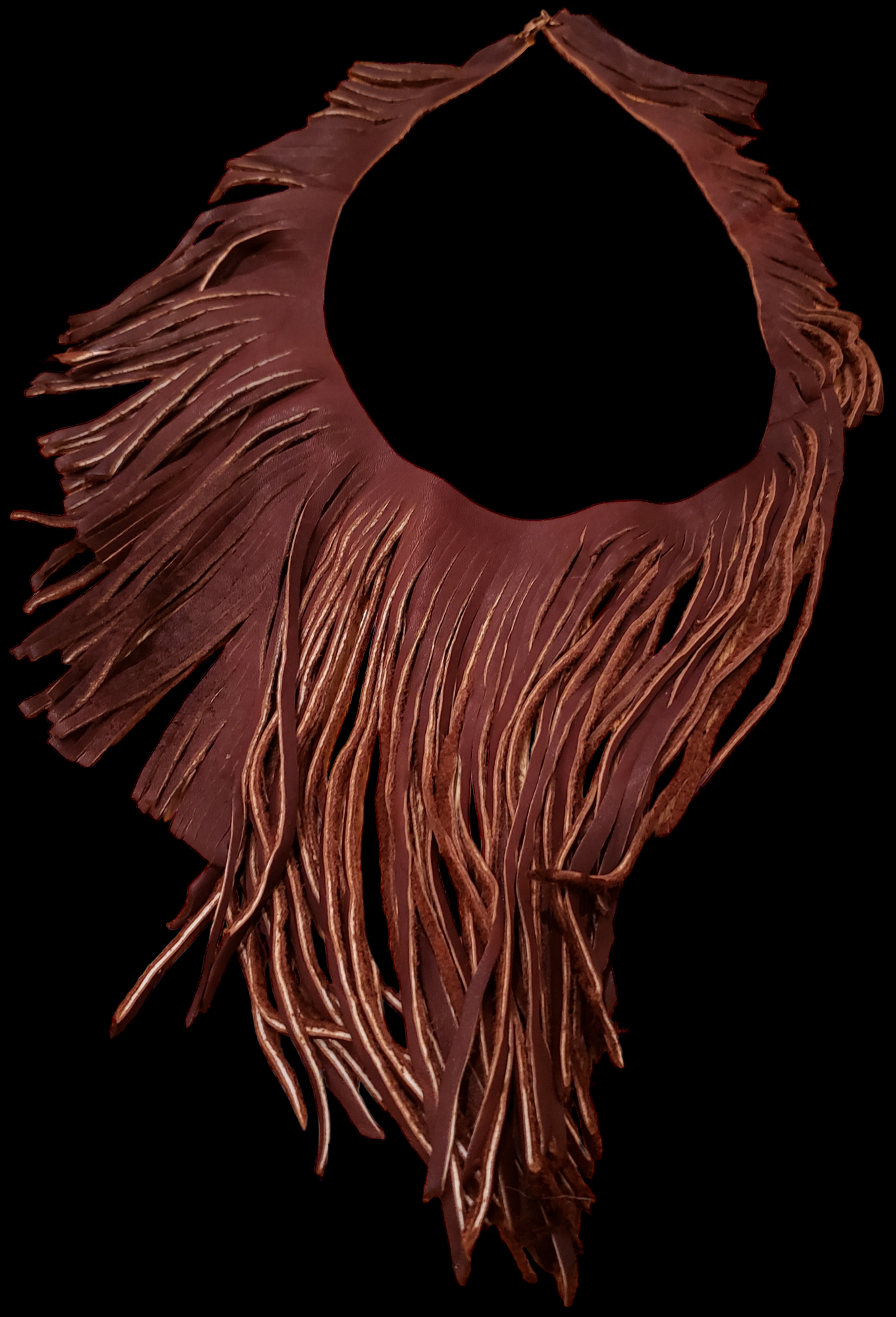 Milk Chocolate Leather Fringe