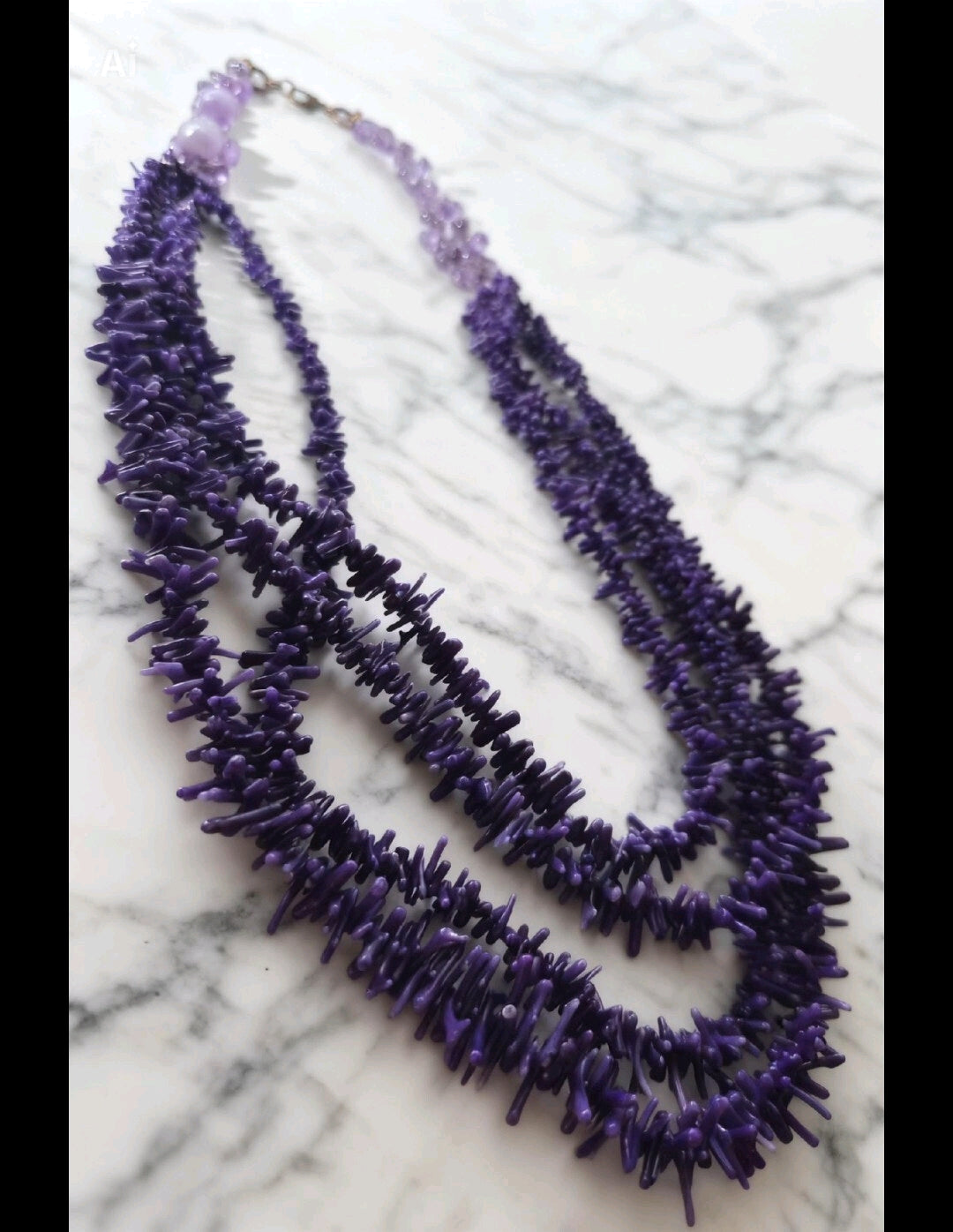 Purple Island Breeze Necklace