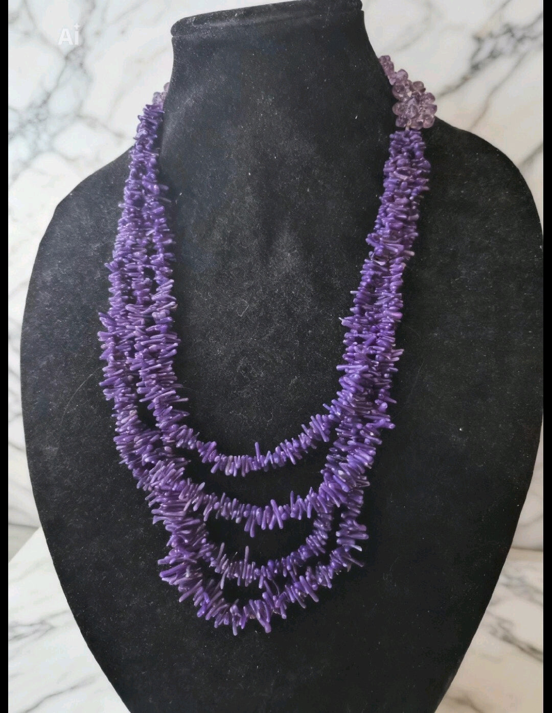 Purple Island Breeze Necklace