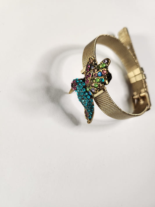 Gold Plated Hummingbird