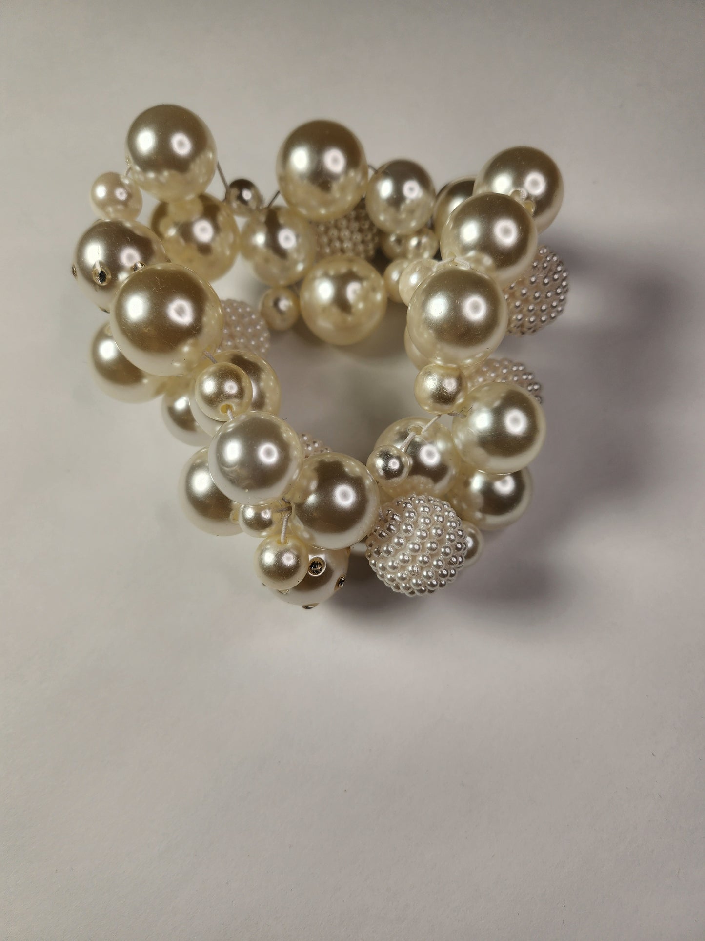 Clustered Pearl Bracelet