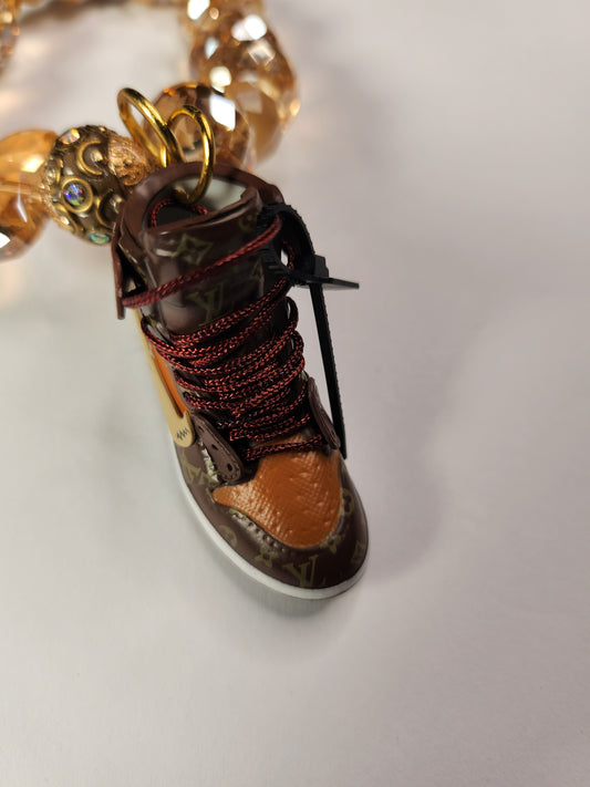 Off White LV Inspired Nike Air Force 1's Hightop