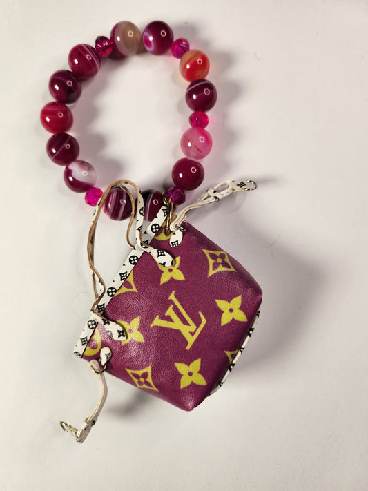 Inspired LV Fuchsia charmed