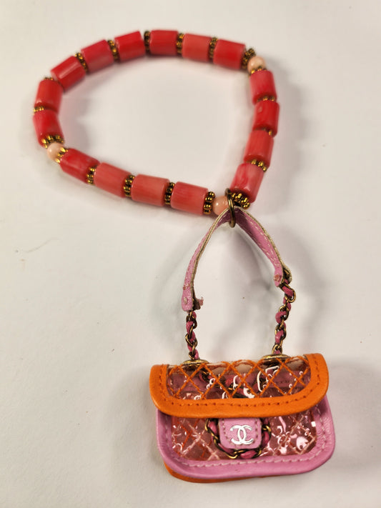 Pink Pasel, Orange See Thru Chanel Inspired charmed