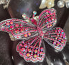 💓PINK Crystal Butterfly Bracelet 🦋