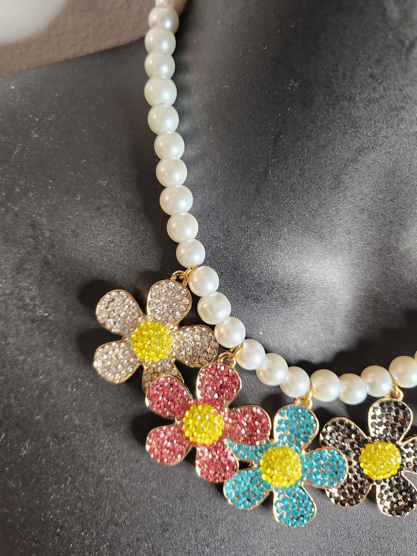 Pearls & Studded Flowers
