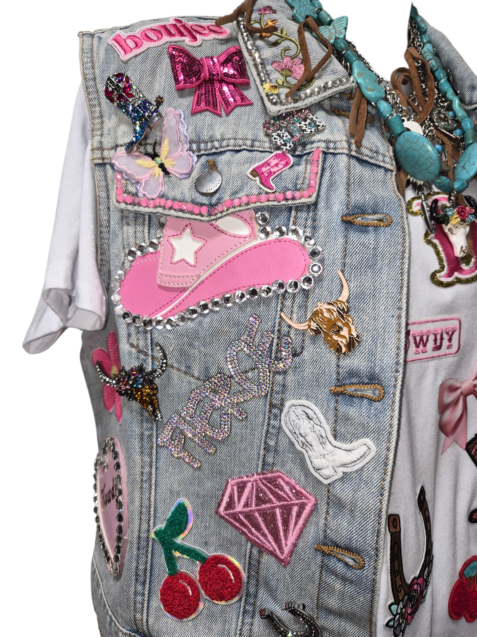 Cow Girl Bling Vest