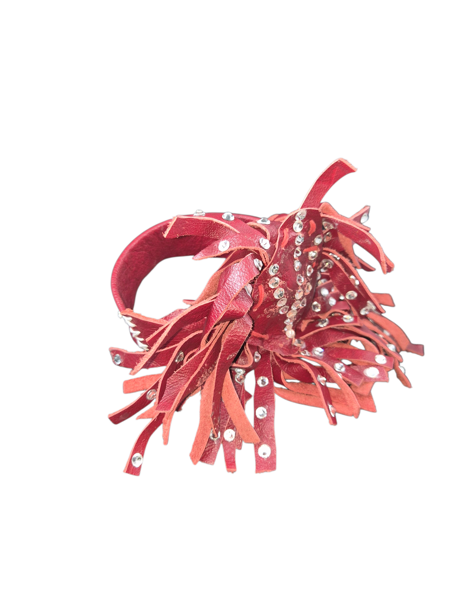 Strawberry Studded Peace Necklace