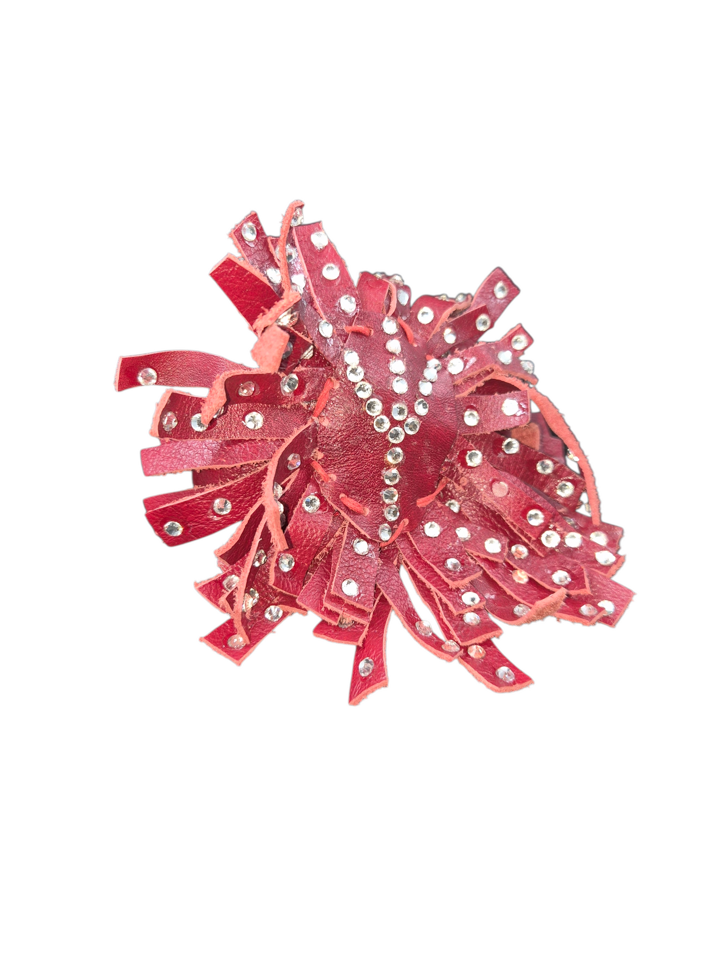 Strawberry Studded Peace Bracelet