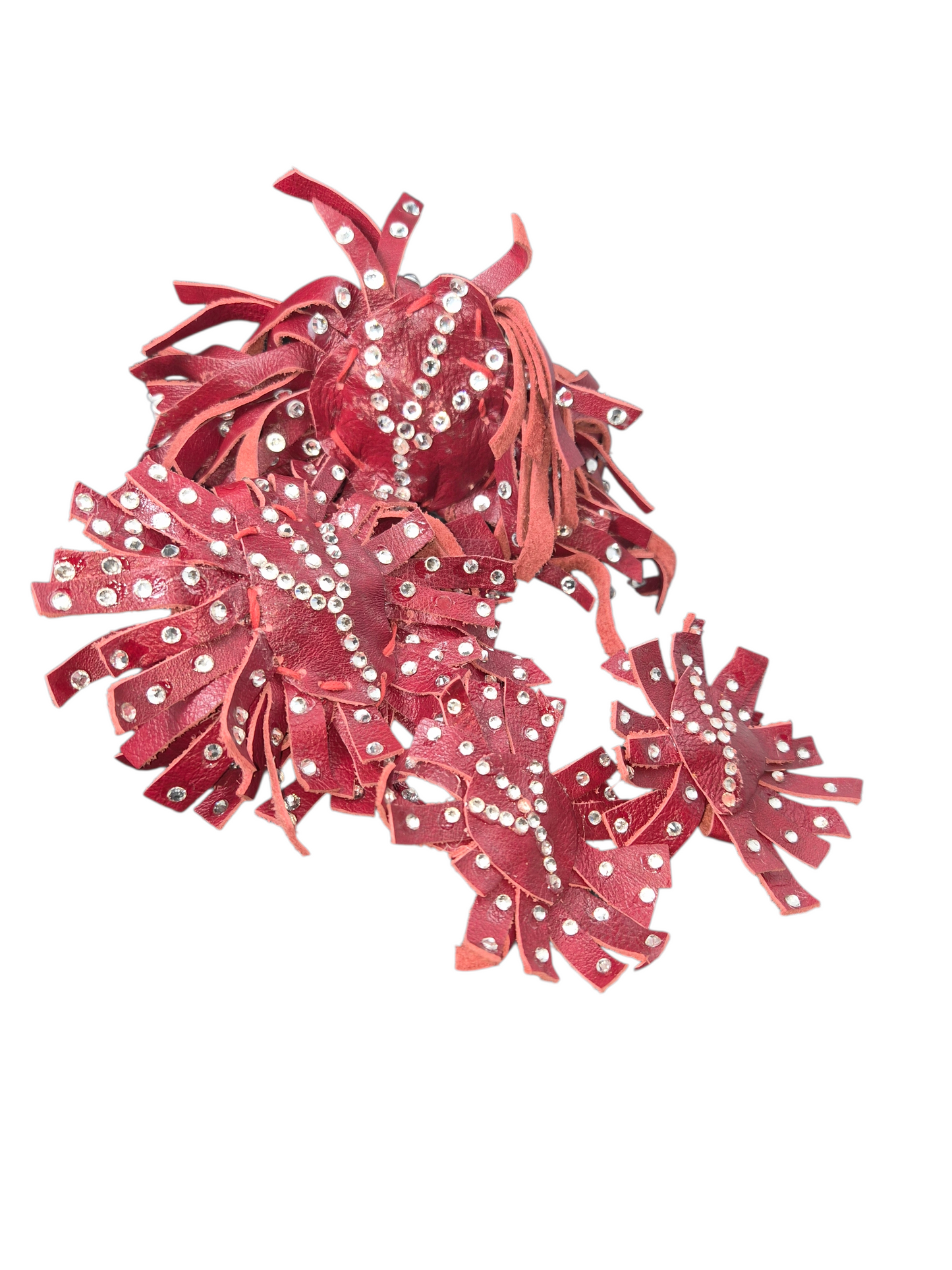 Strawberry Studded Peace Bracelet