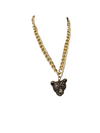 She Roars- Studded Jaguar Necklace
