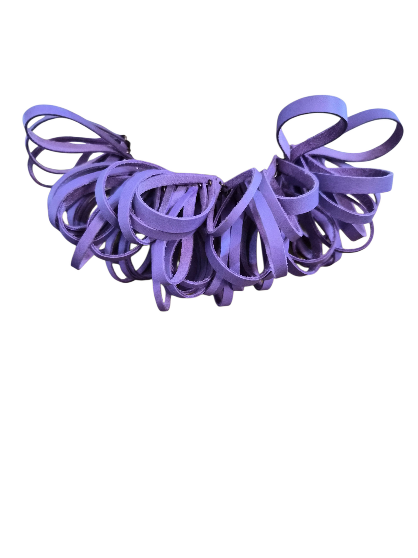 Purple Looped Hooped
