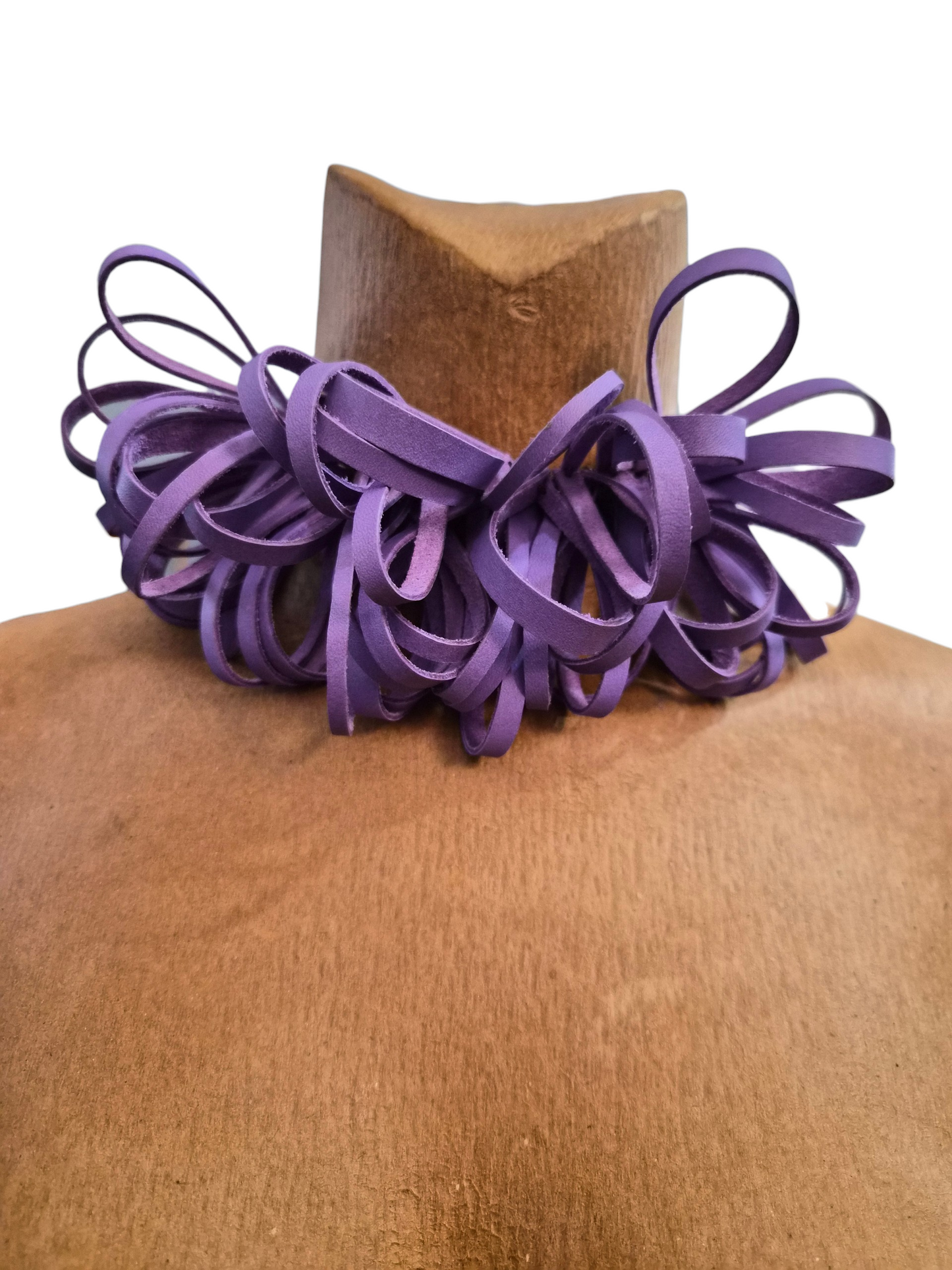 Purple Looped Hooped