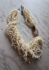 Coconut Cake Bib Necklace