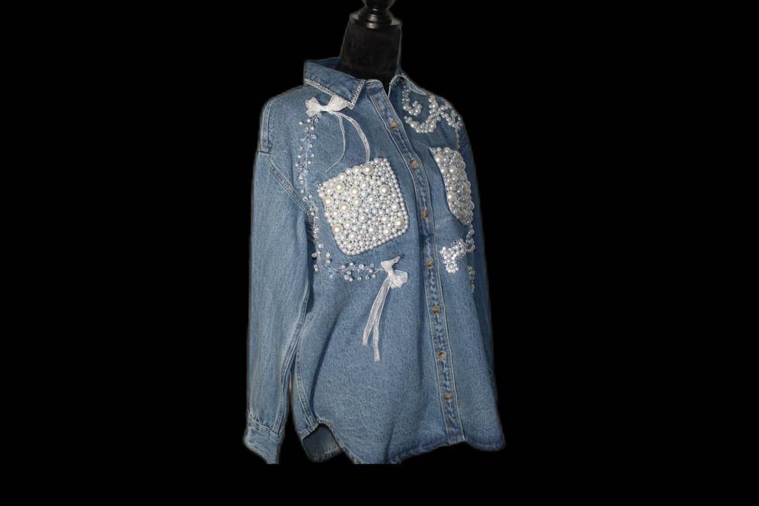 Mylessa- Pearly Denim Shirt