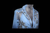 Lorraina- Black Denim Lace Jacket