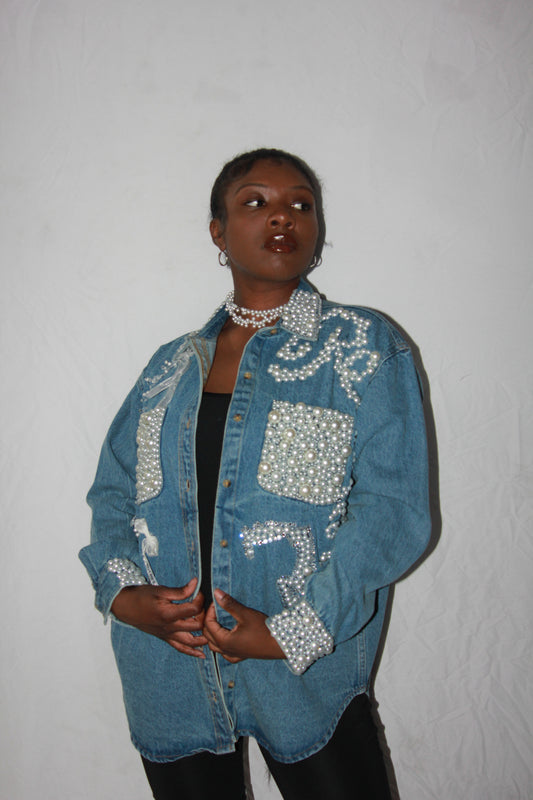 Mylessa- Pearly Denim Shirt