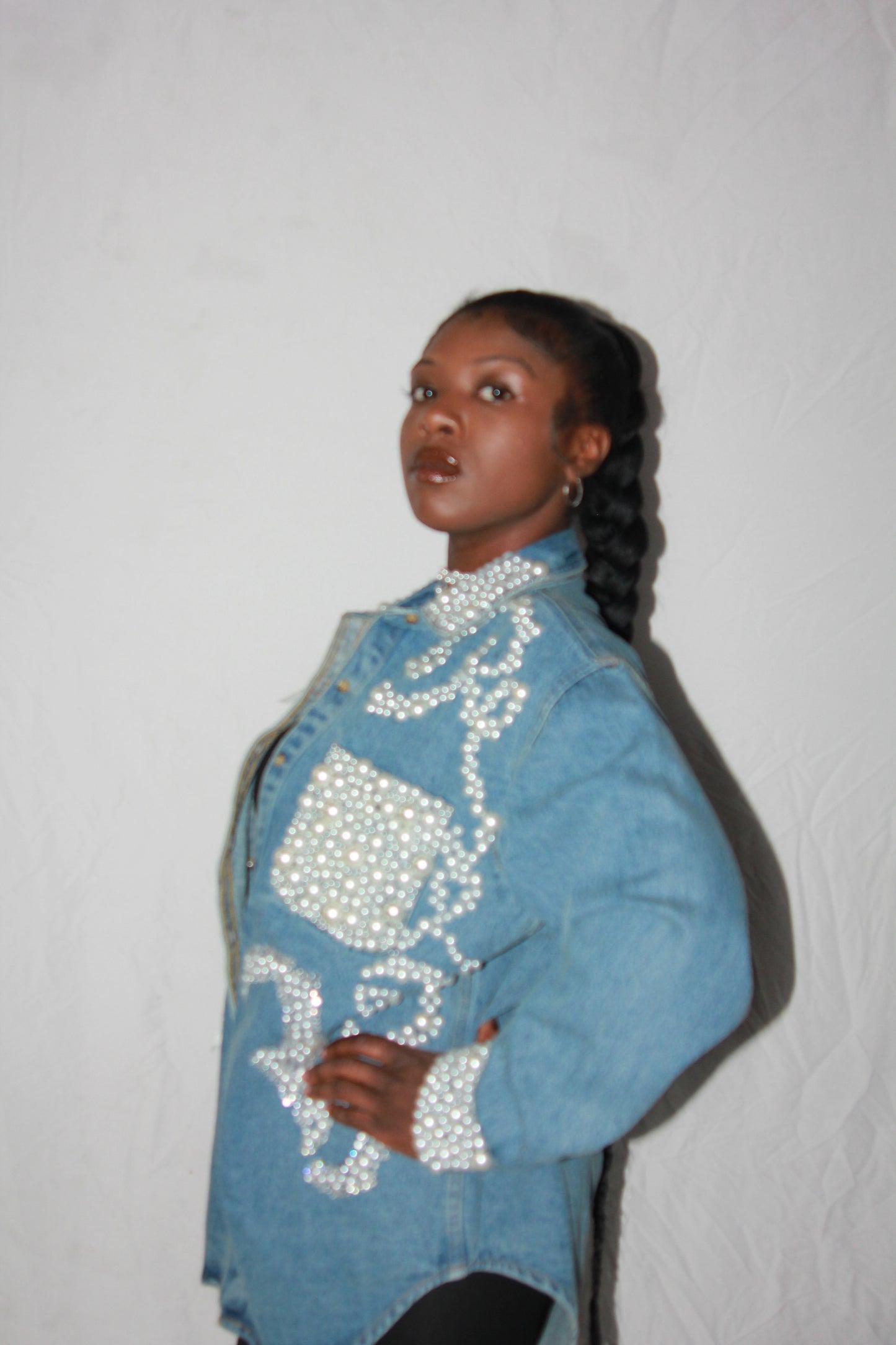 Mylessa- Pearly Denim Shirt