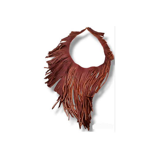 Milk Chocolate Leather Fringe