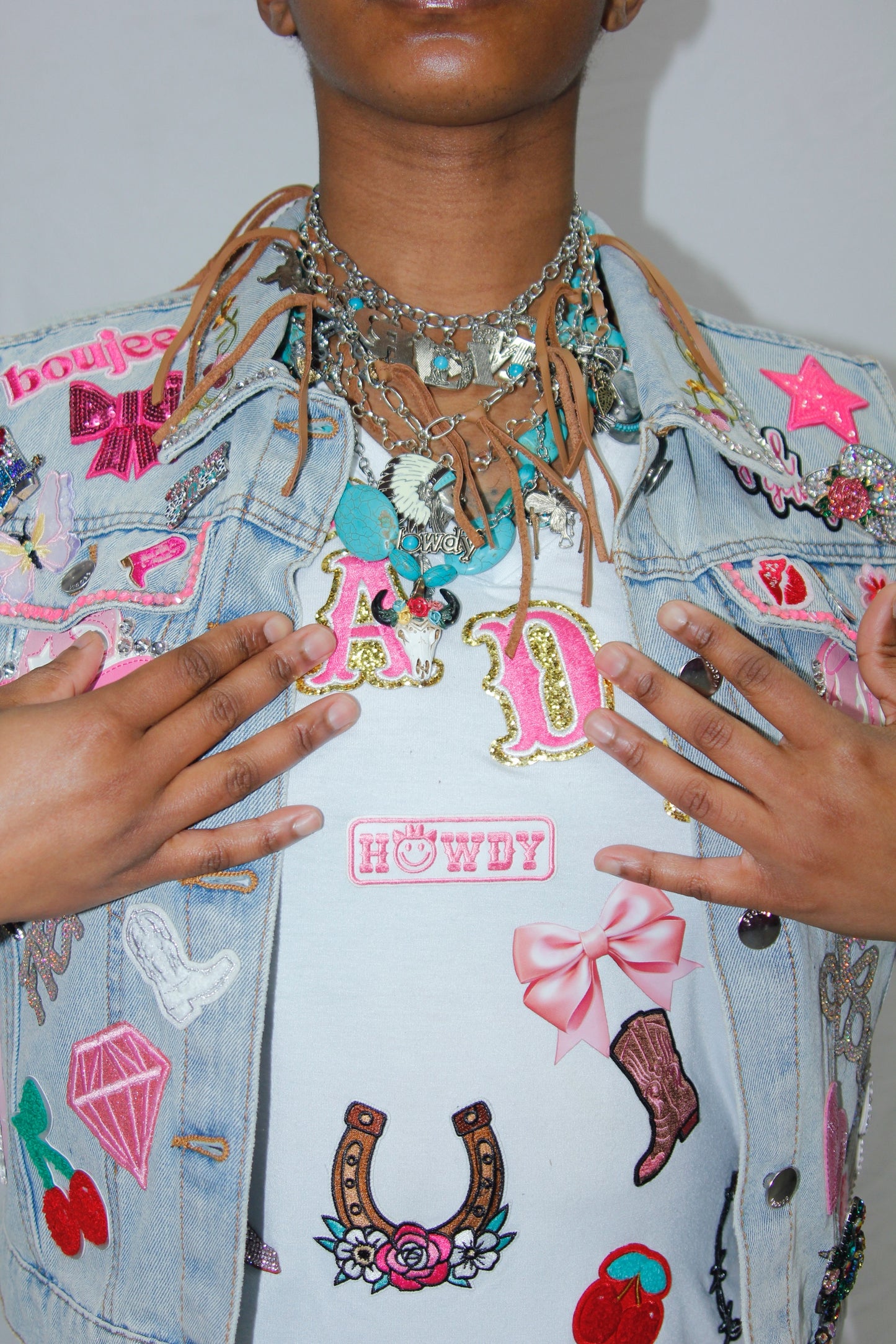 Cow Girl Bling Vest