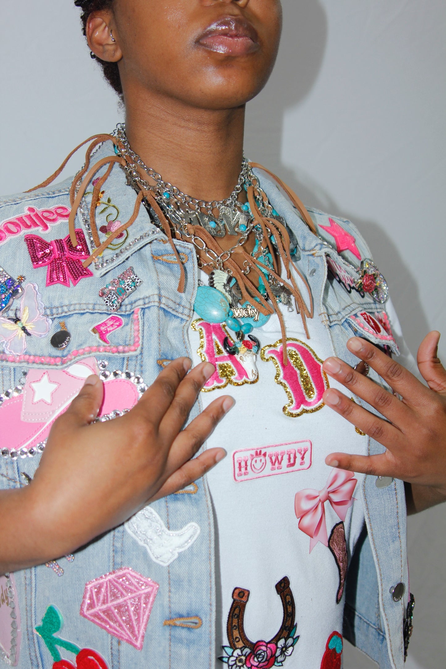 Cow Girl Bling Vest