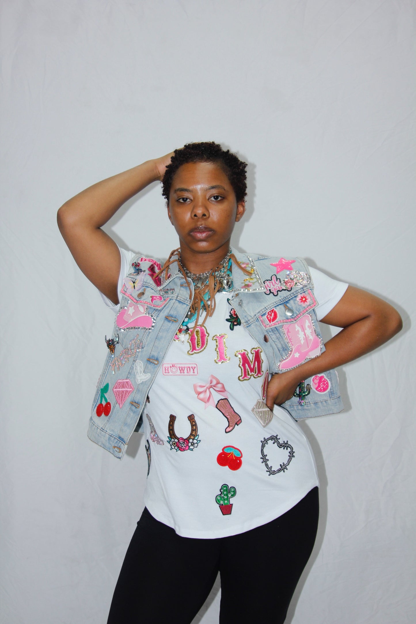 Cow Girl Bling Vest