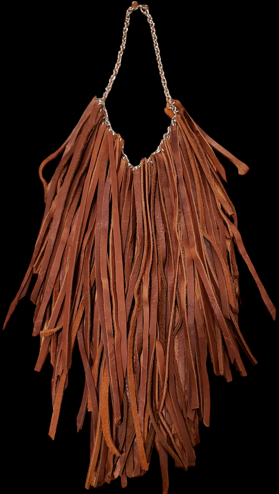 Seriously Brown Leather Fringe