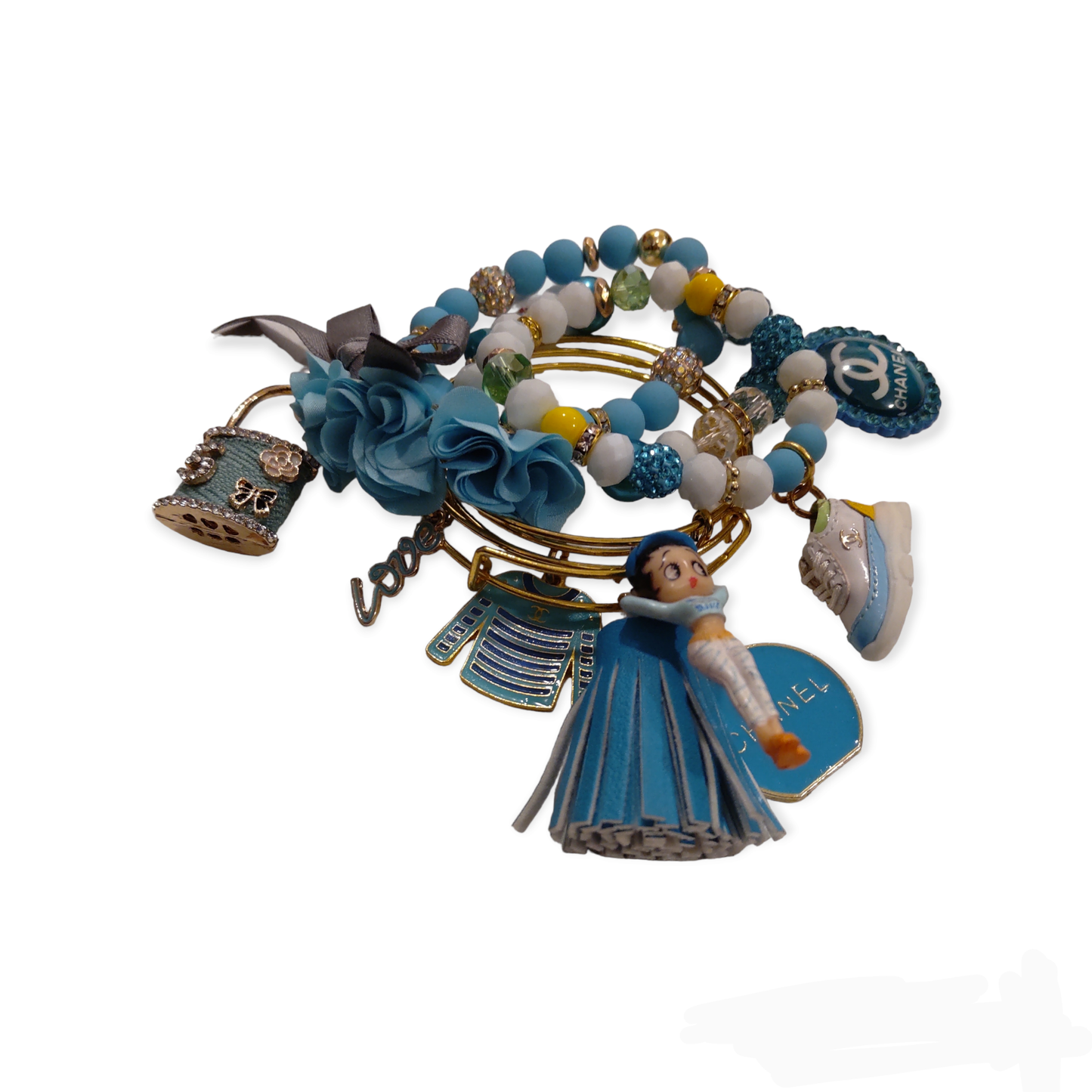 Inspired Chanel Spring Blue Shoe charmed