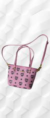 Inspired Designer MCM Pink charmed