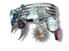 Swarovski Crystal Charmed Bangles
