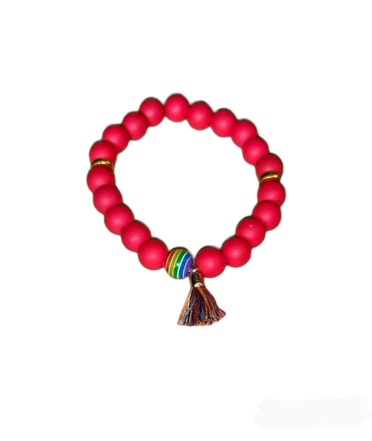 Neon Rainbow Tassle