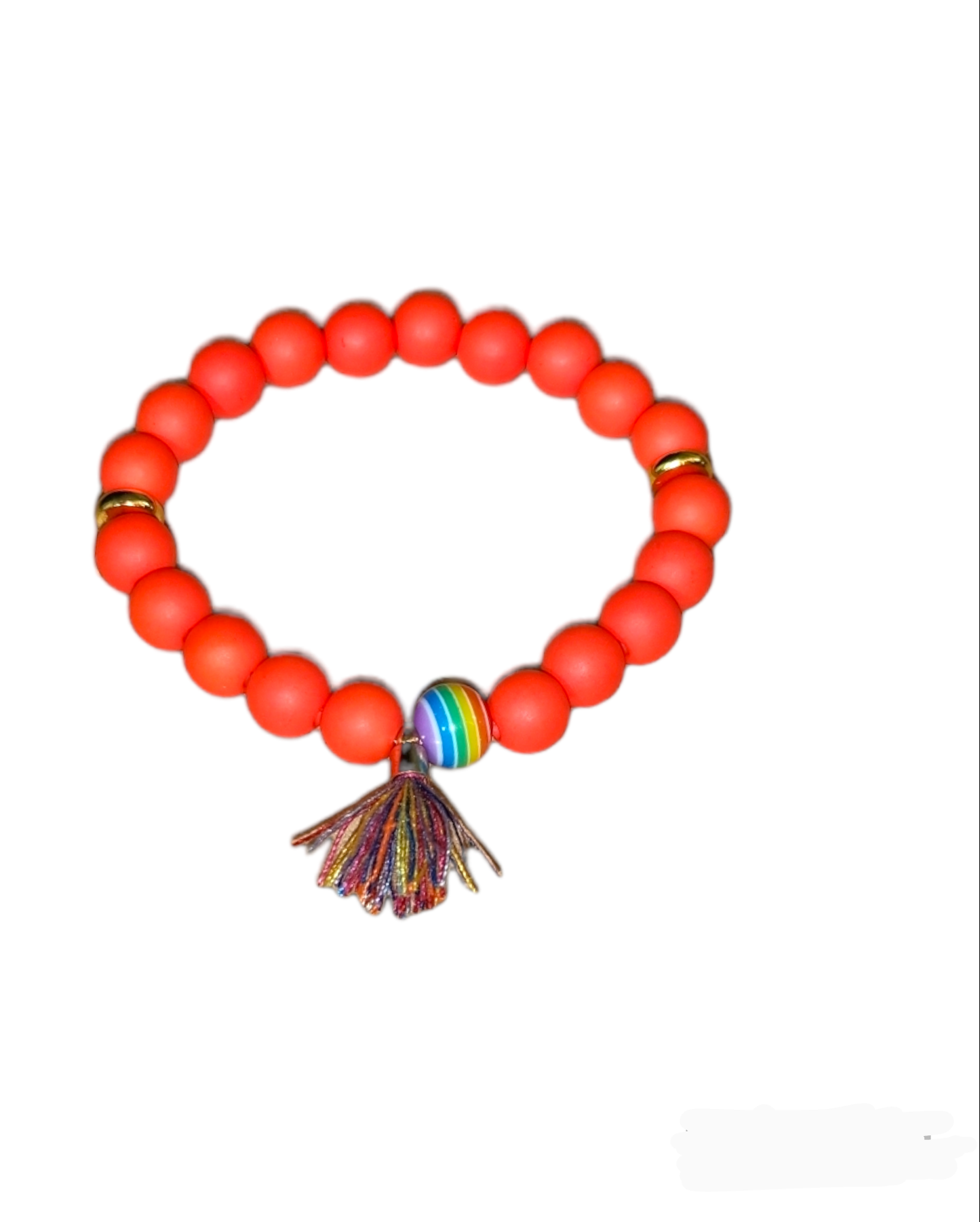 Neon Rainbow Tassle