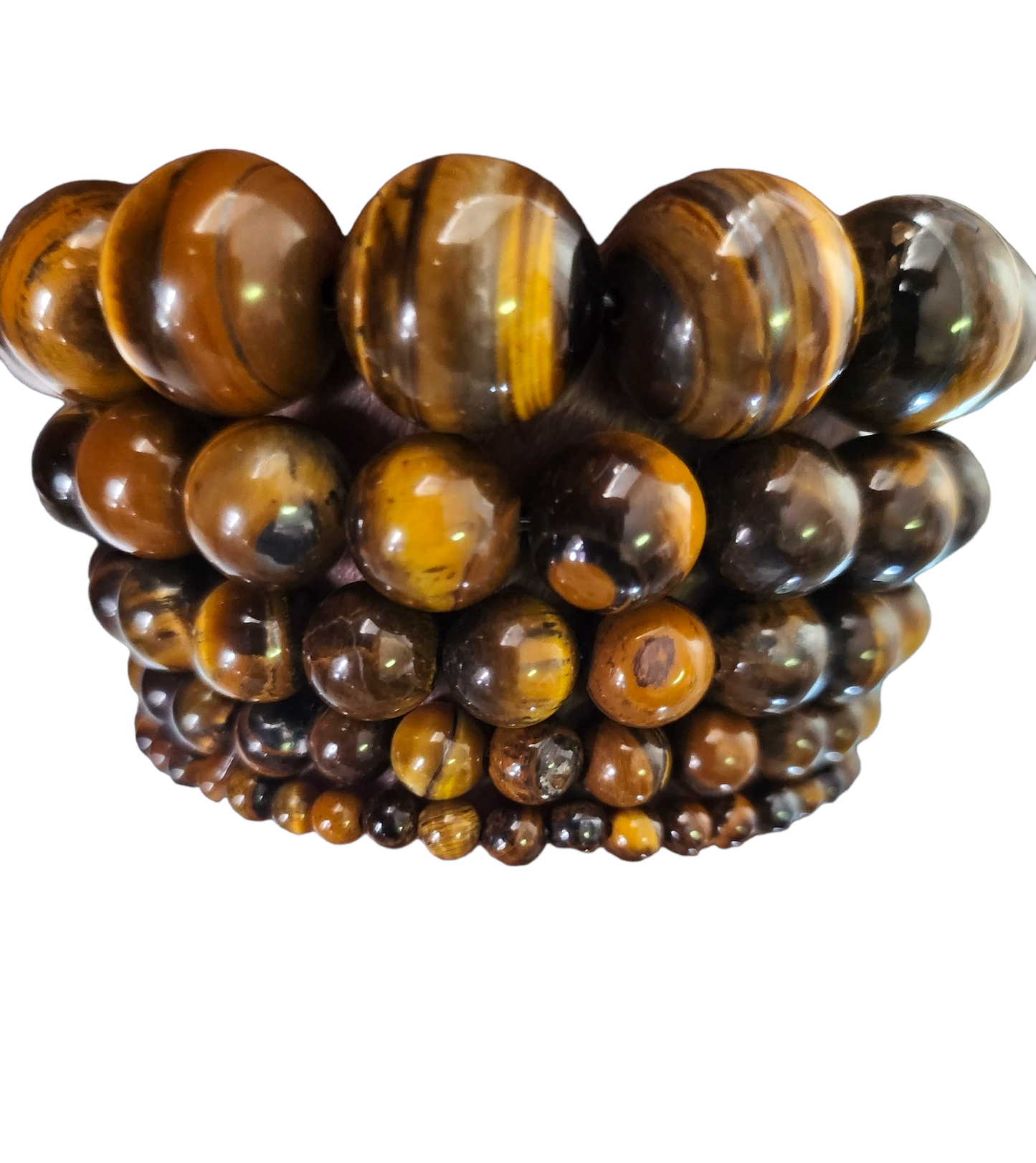 Tiger-Eye Beaded Bracelets