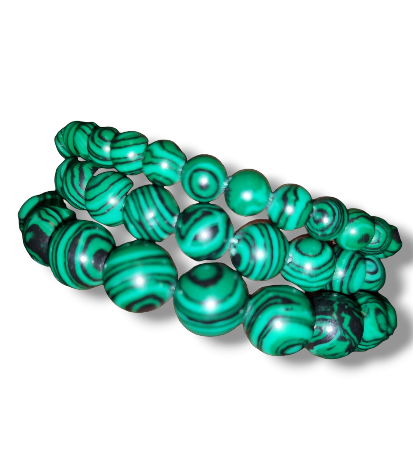 Malachite Beaded bracelet