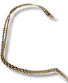 14kt Gold-Plated Link Charmed Necklace