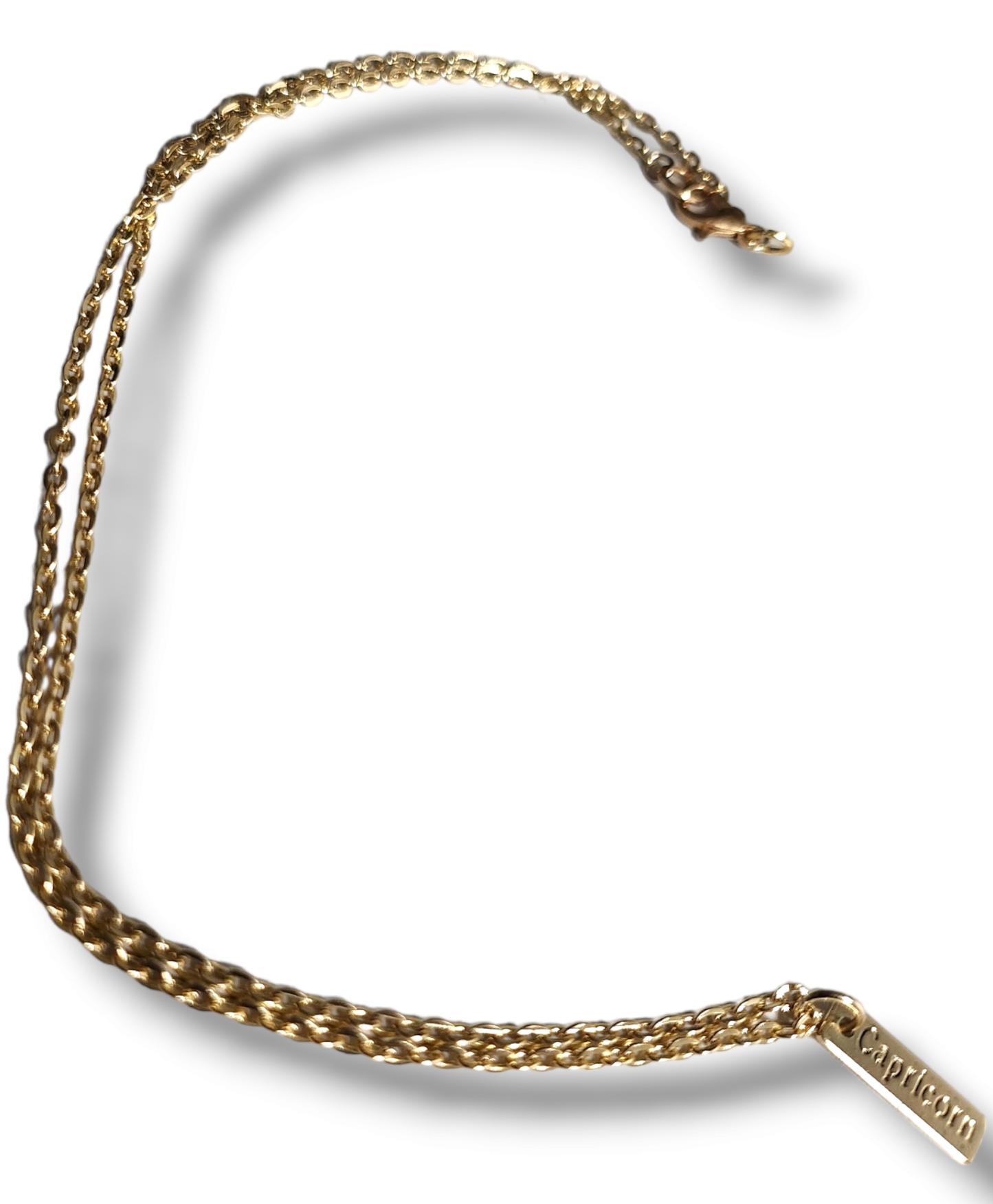 14kt Gold-Plated Link Charmed Necklace