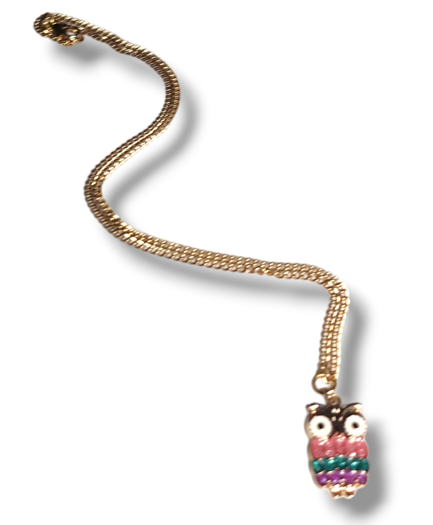14kt Gold-Plated Link Charmed Necklace