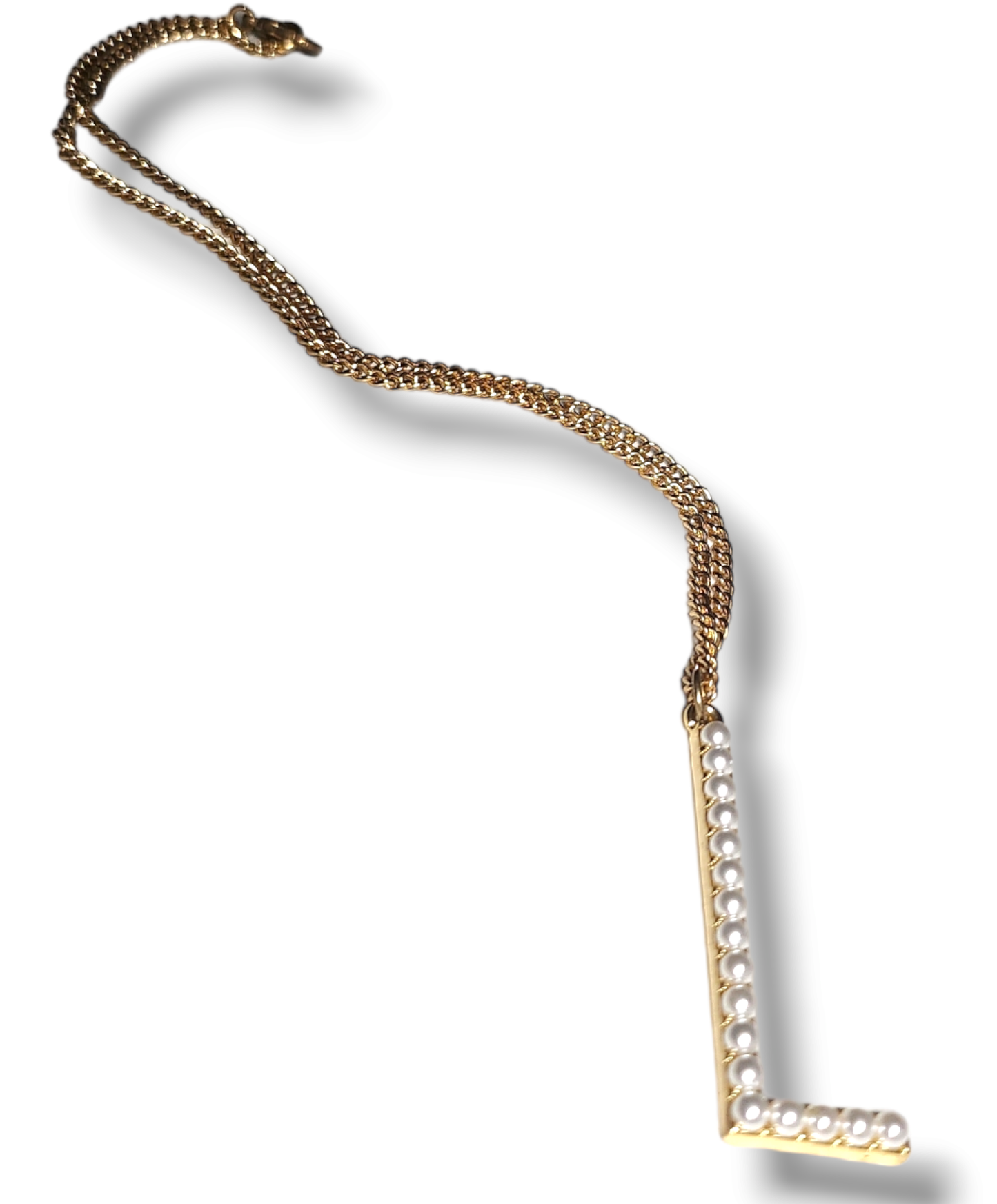 14kt Gold-Plated Link Charmed Necklace