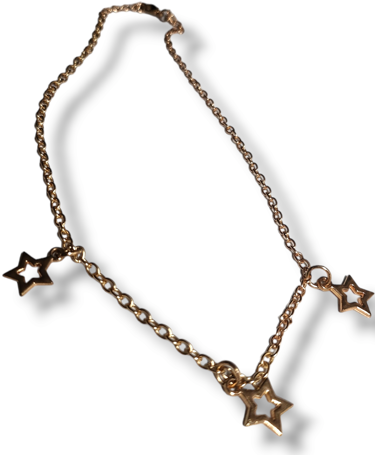 14kt Gold-Plated Link Charmed Necklace