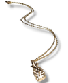 14kt Gold-Plated Link Charmed Necklace