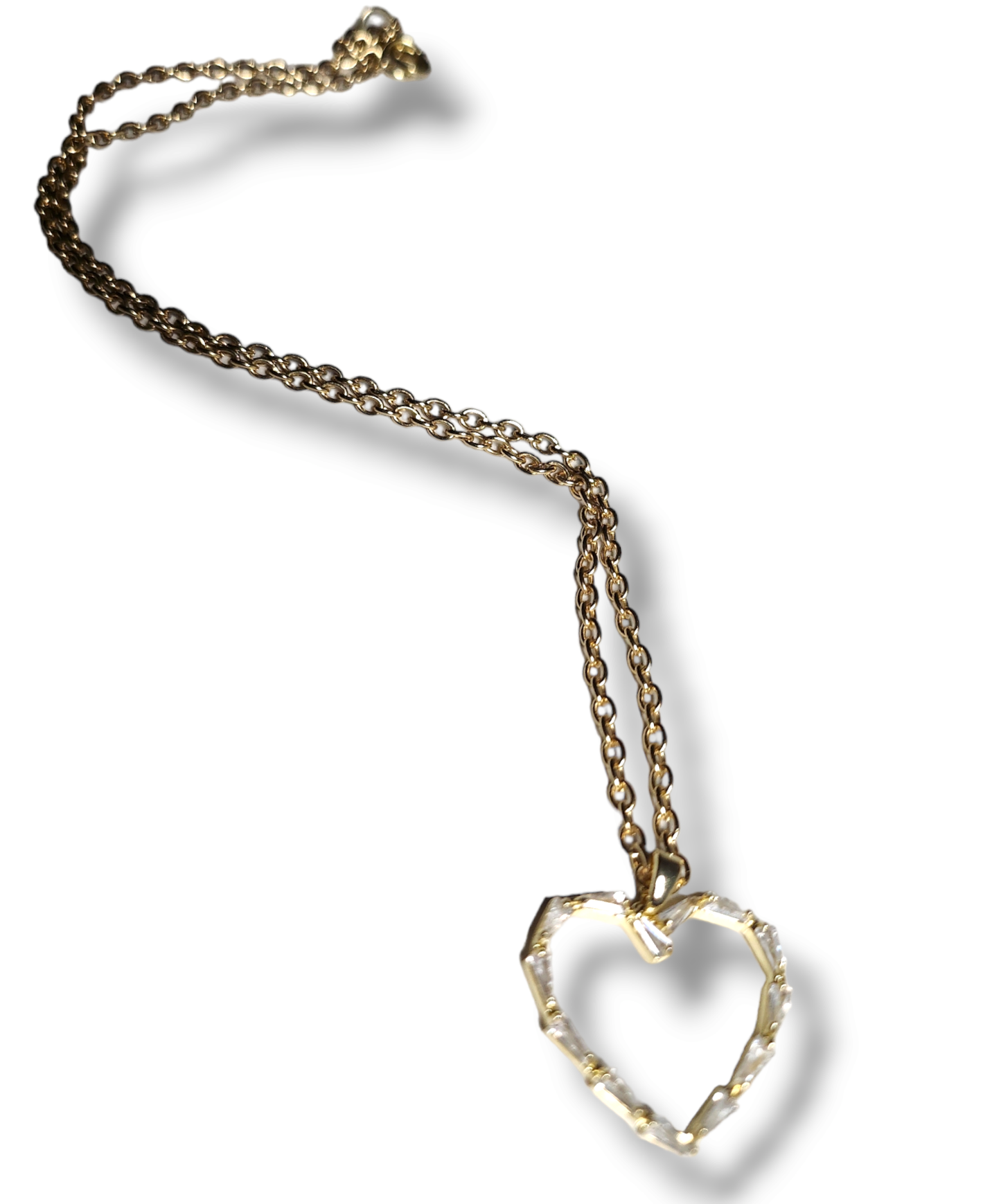 14kt Gold-Plated Link Charmed Necklace