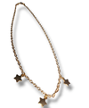14kt Gold-Plated Link Charmed Necklace