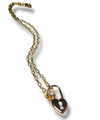 14kt Gold-Plated Link Charmed Necklace