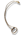 14kt Gold-Plated Link Charmed Necklace
