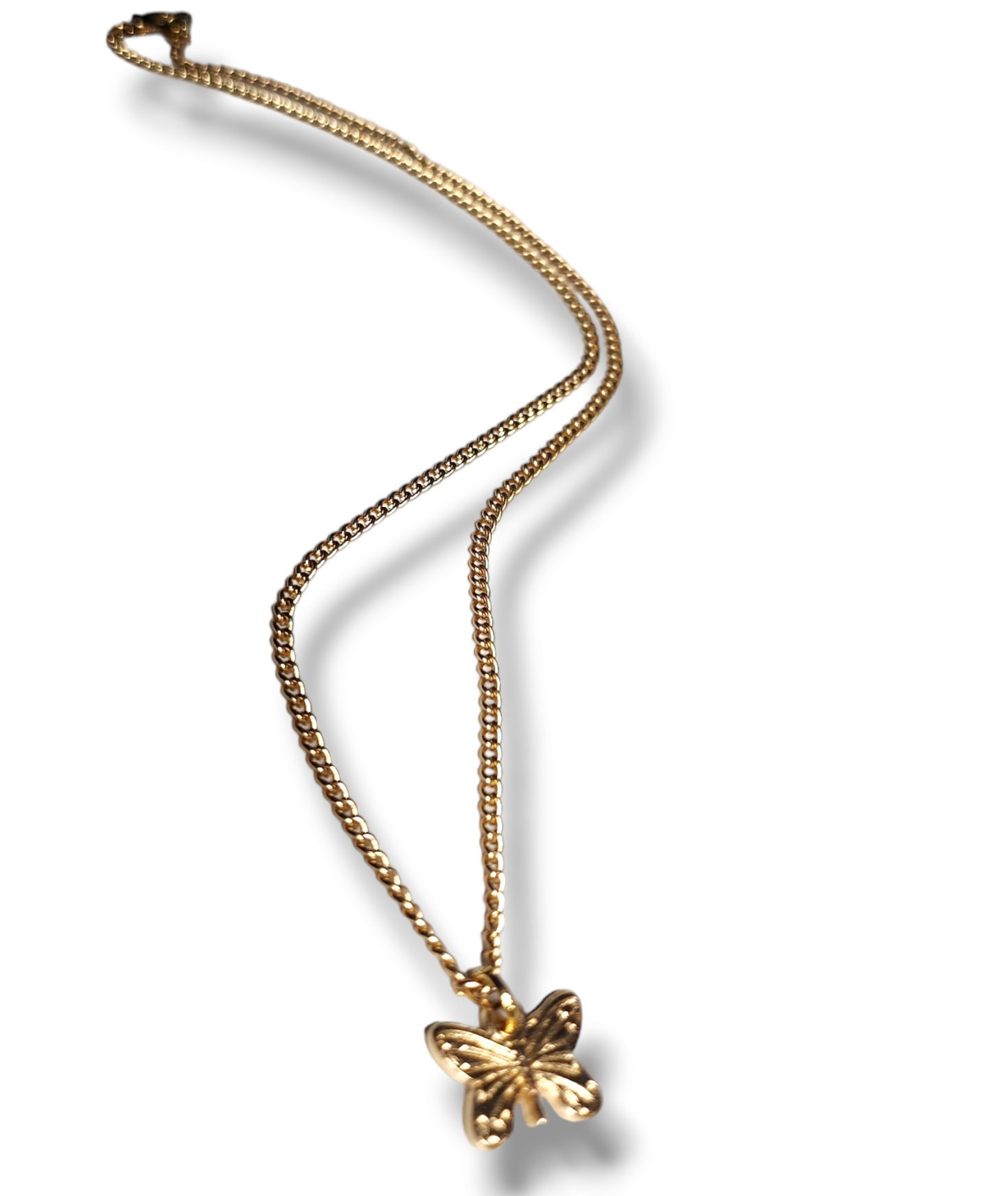 14kt Gold-Plated Link Charmed Necklace
