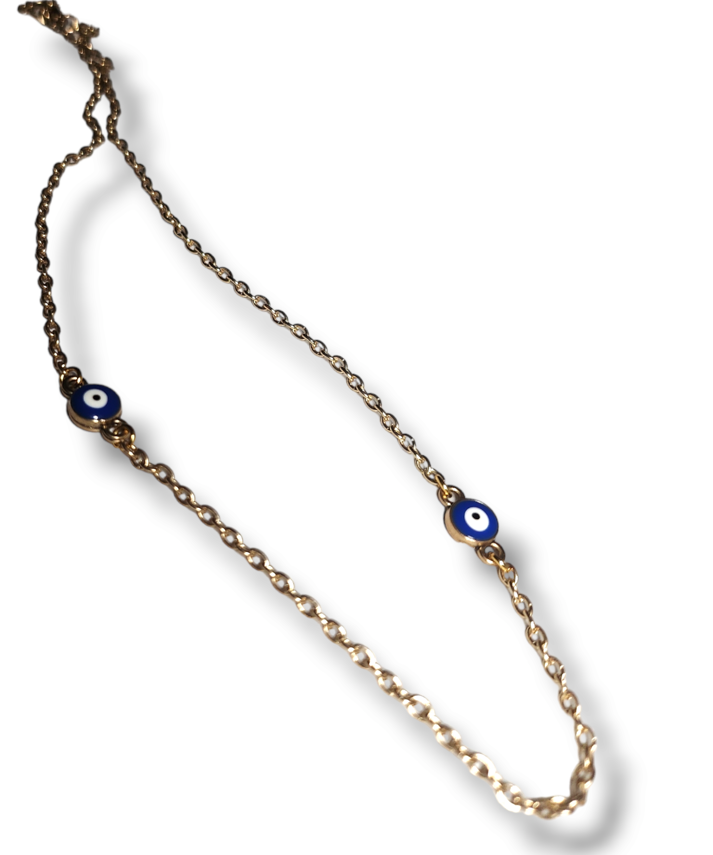 14kt Gold-Plated Link Charmed Necklace