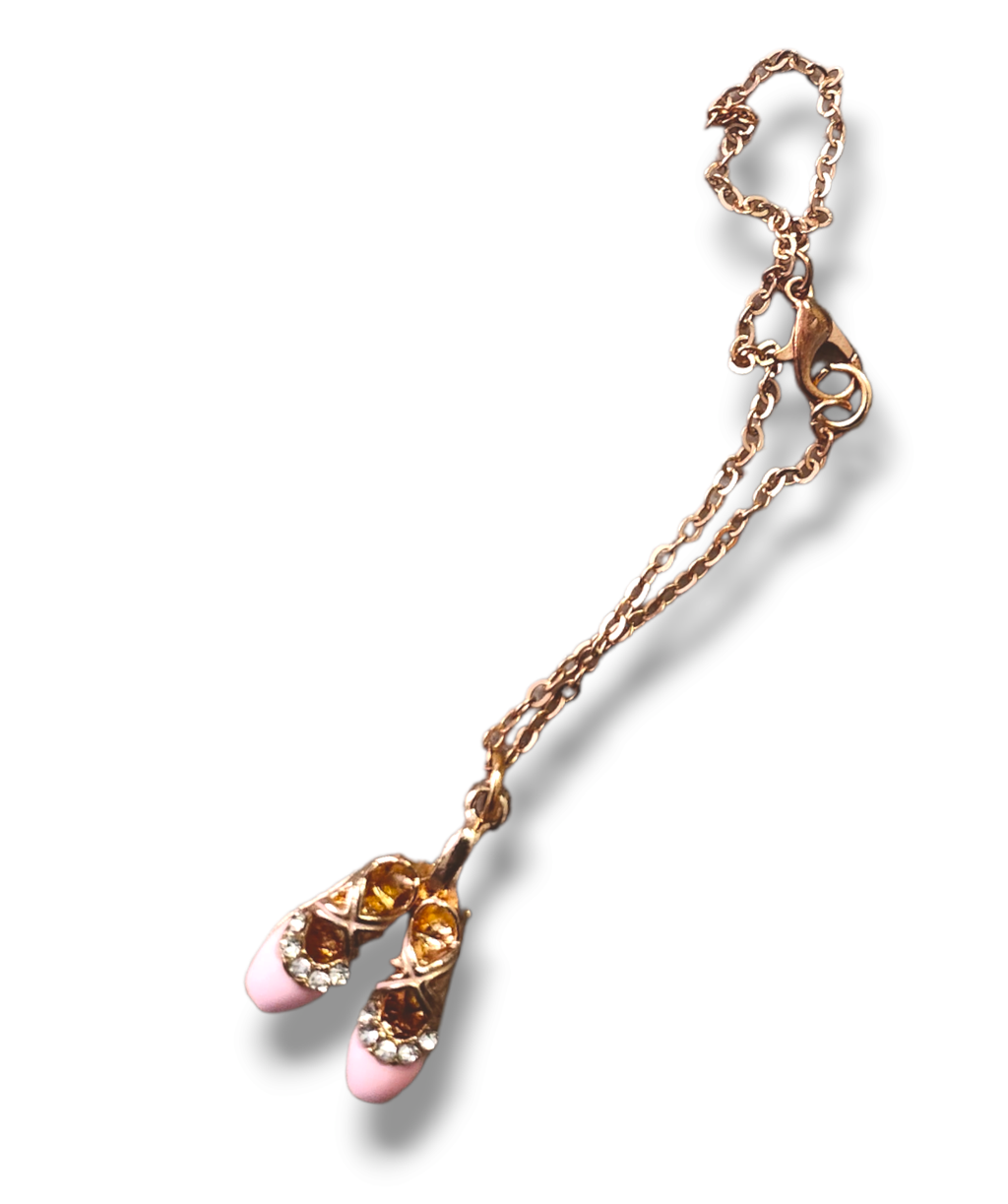 14kt Gold-Plated Link Charmed Bracelet